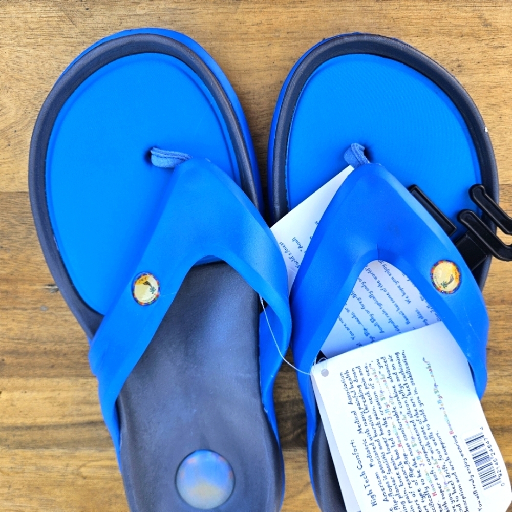 Hawaiian Jellys Ultra Comfort Aouli Sry  Unisex  Sandals Men's Size 8 - Picture 14 of 16